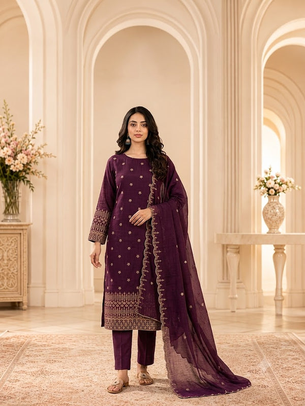 Unstitched salwar material