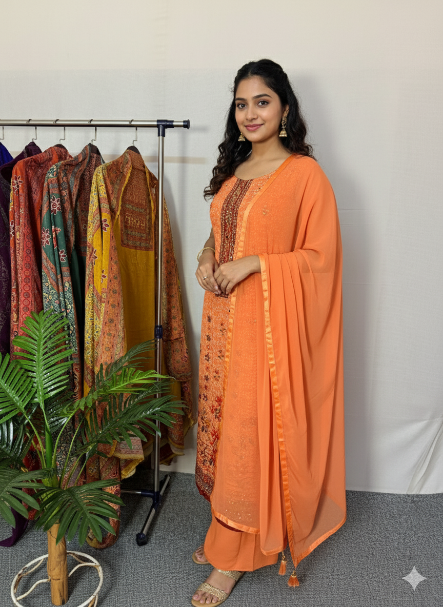 LS0018 UNSTITCHED SALWAR MATERIAL