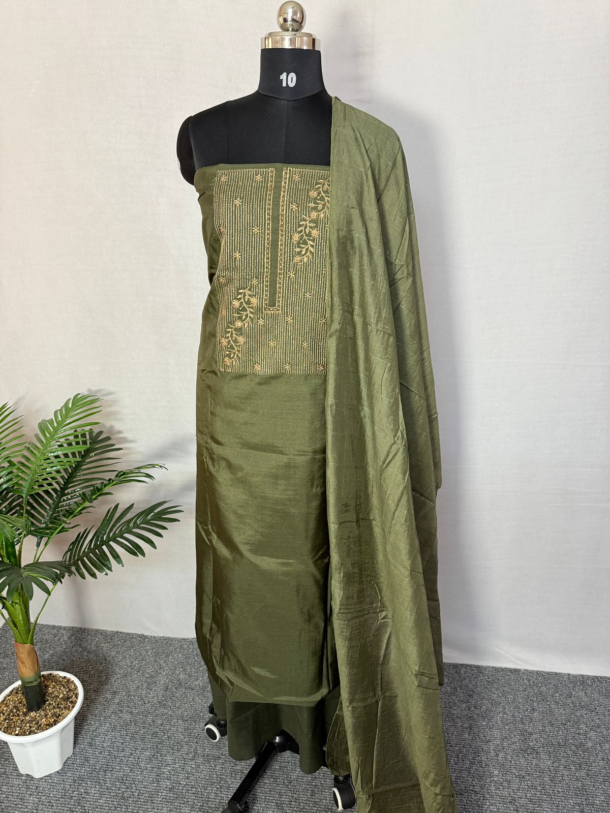 LS0054 Unstitched Salwar Material