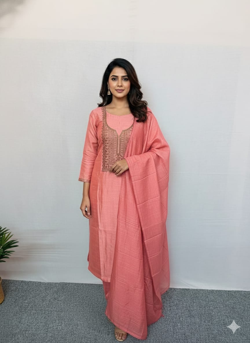 LS0055 Unstitched Salwar Material