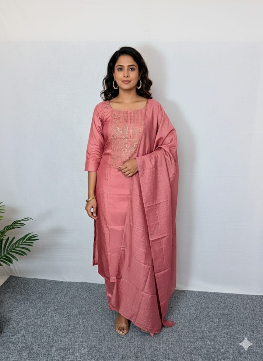 LS0053 Unstitched Daily Wear Salwar Material