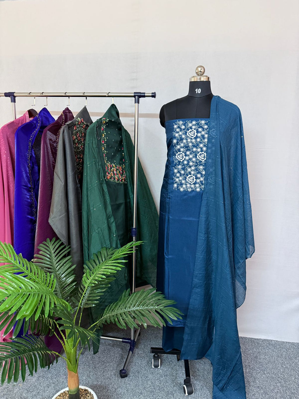 LS0007 DAILY WEAR UNSTITCHED SALWAR MATERIAL