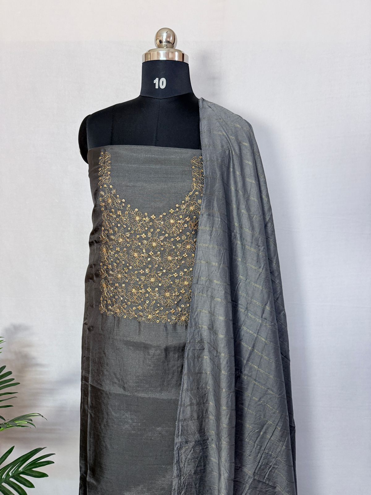 LS0068 Unstitched Salwar Material