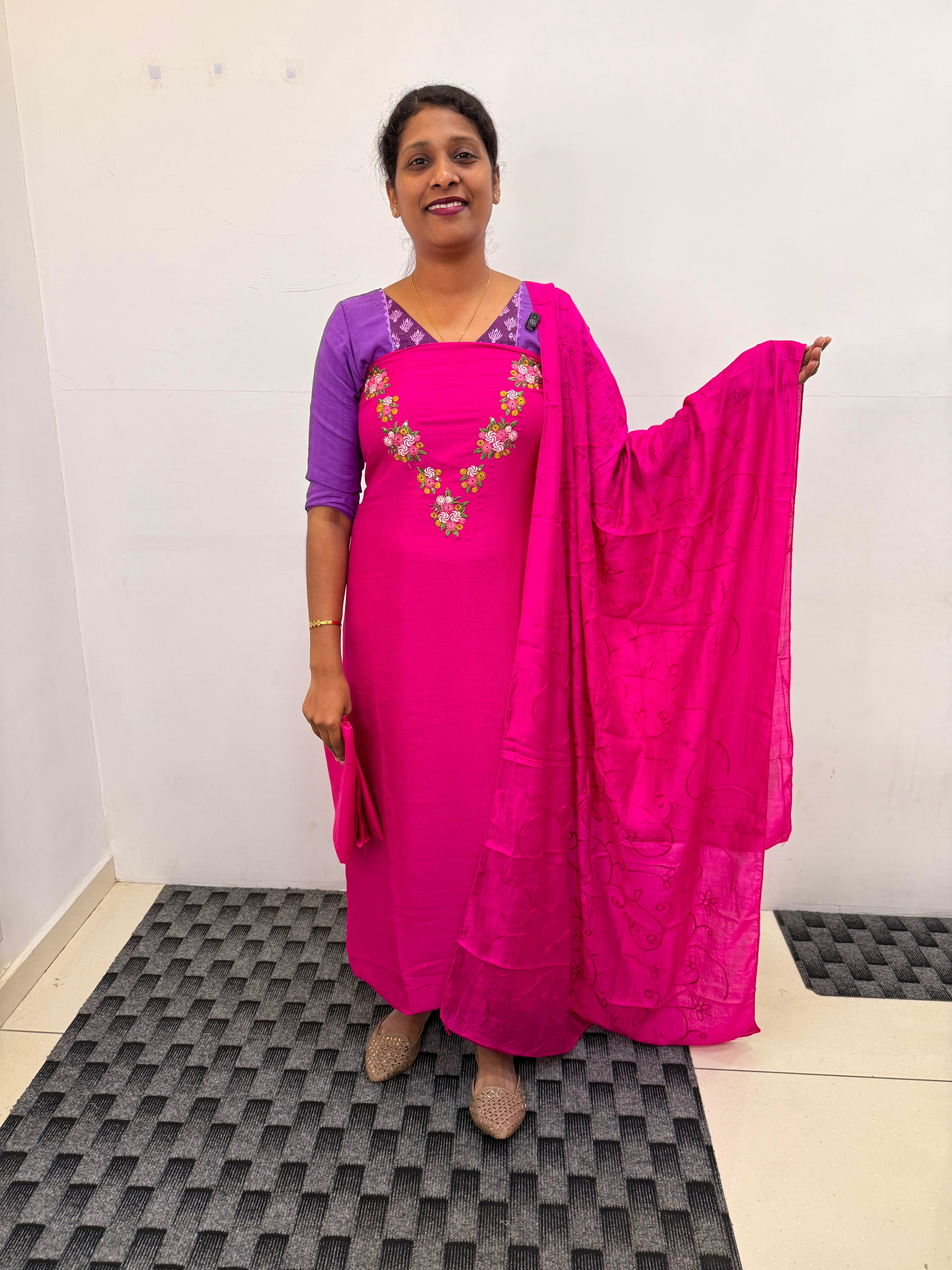 Ls0185 Unstitched Salwar Material