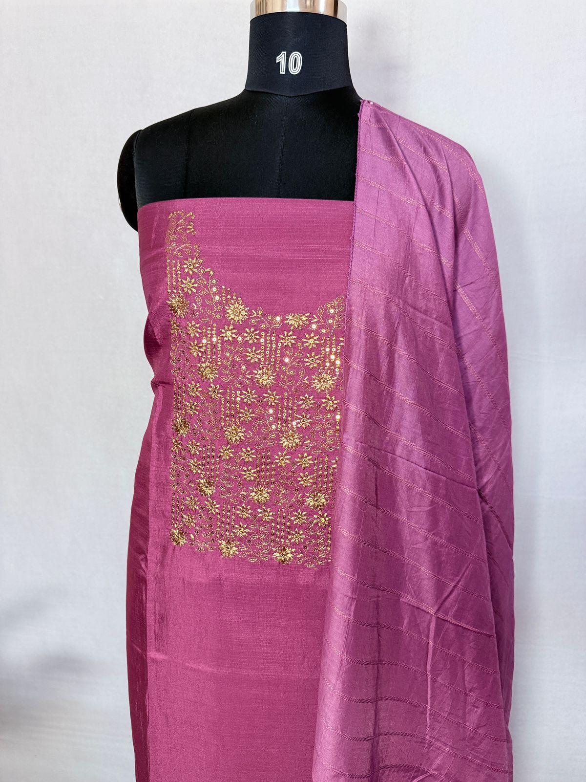 LS0072 Unstitched Salwar Materials