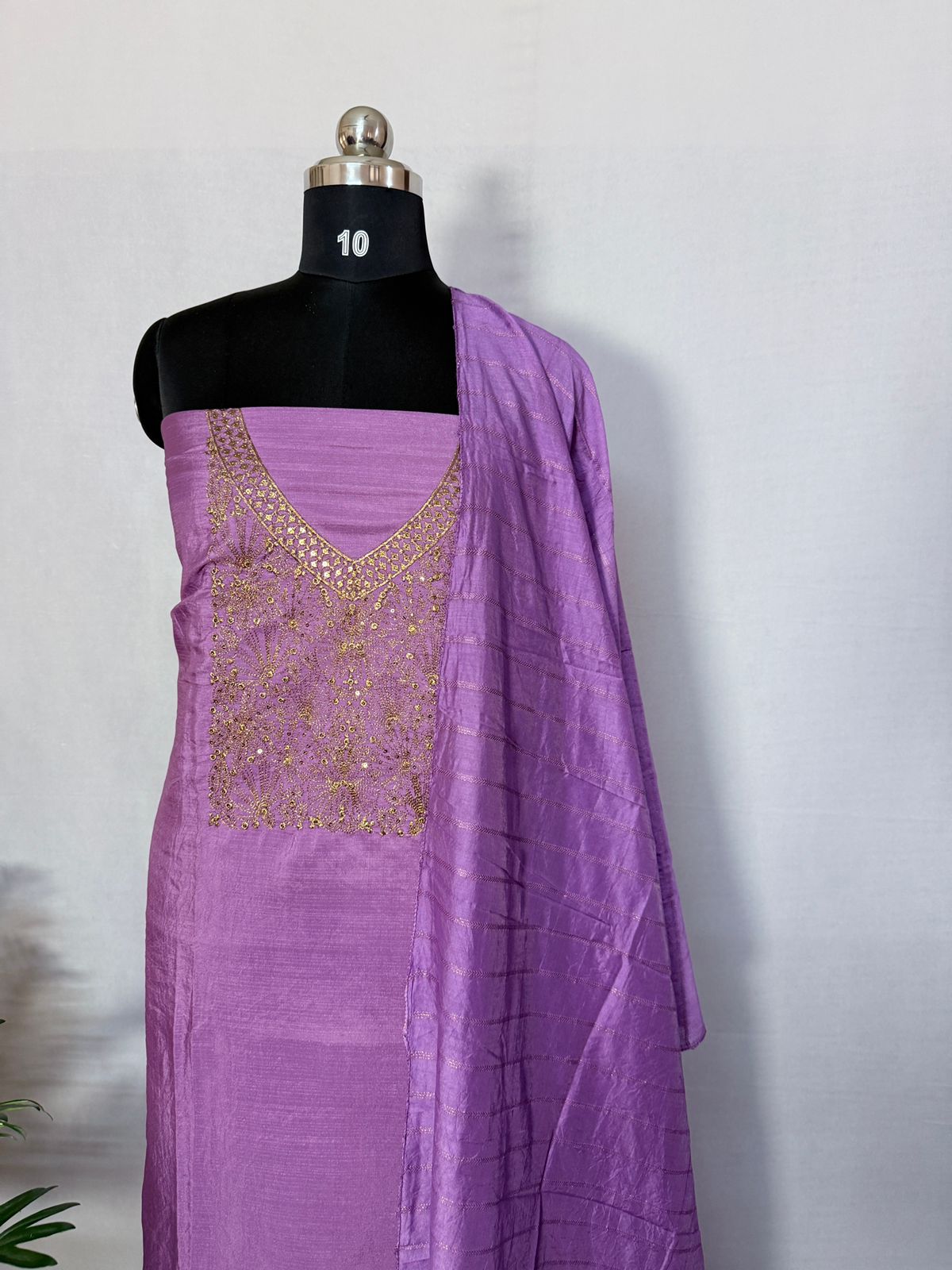 LS0077 Unstitched Salwar Materials
