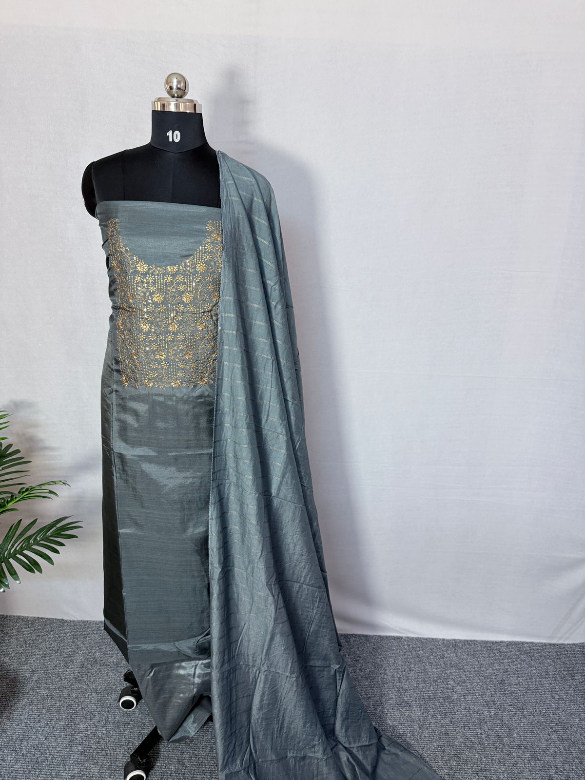 LS0069 Unstitched Salwar Materials