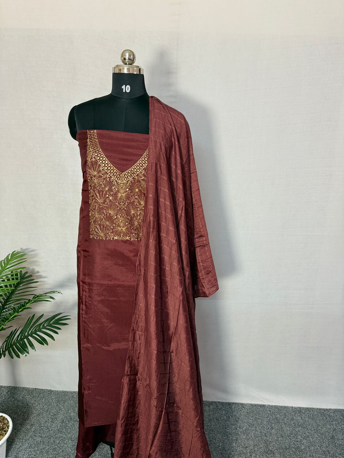 LS0078 Unstitched Salwar Material