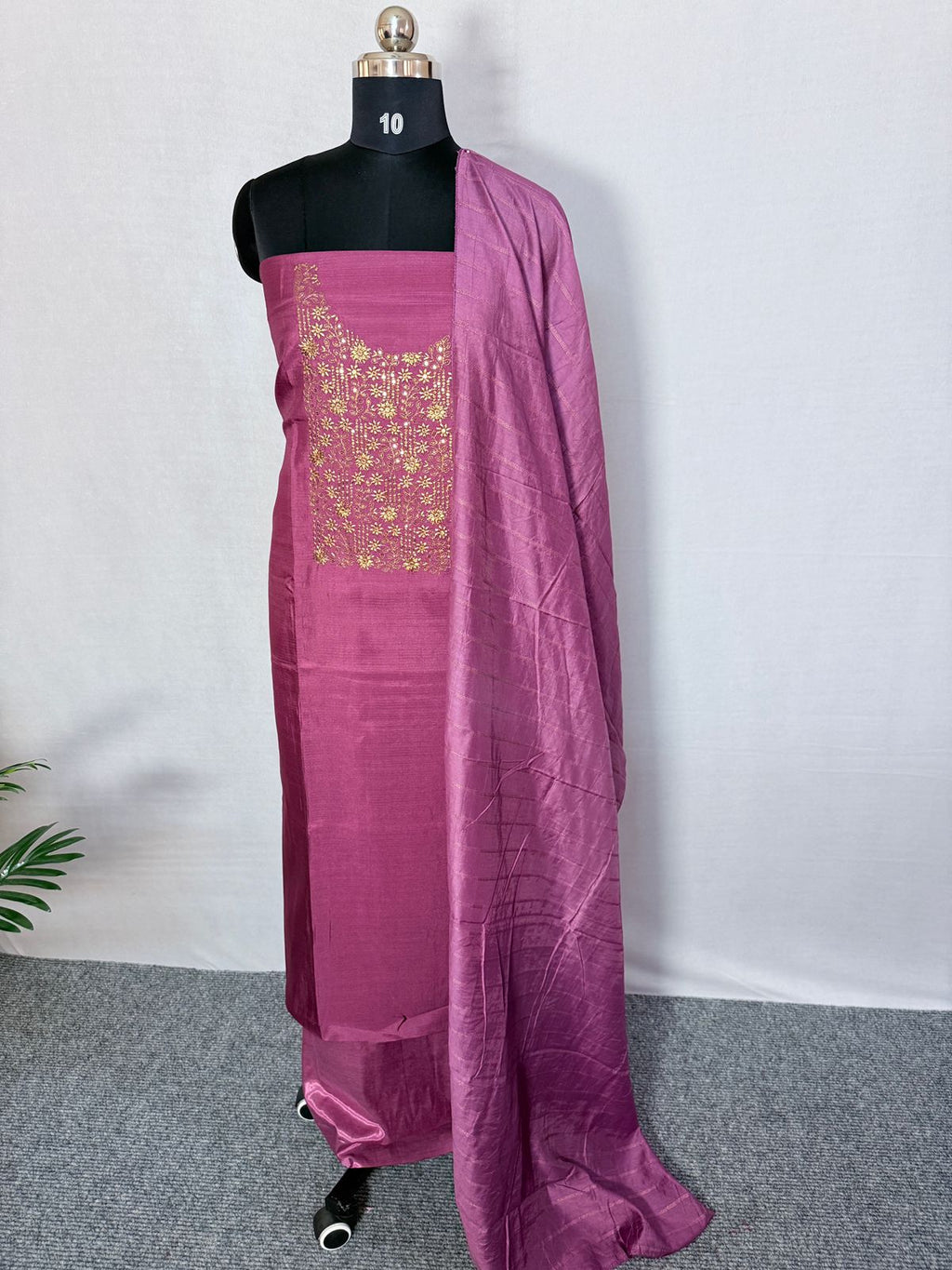 LS0072 Unstitched Salwar Materials