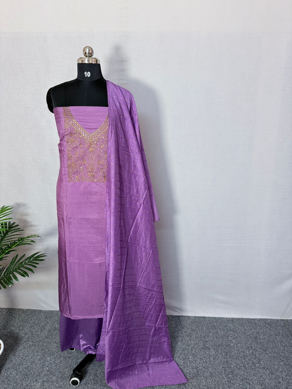 LS0077 Unstitched Salwar Materials