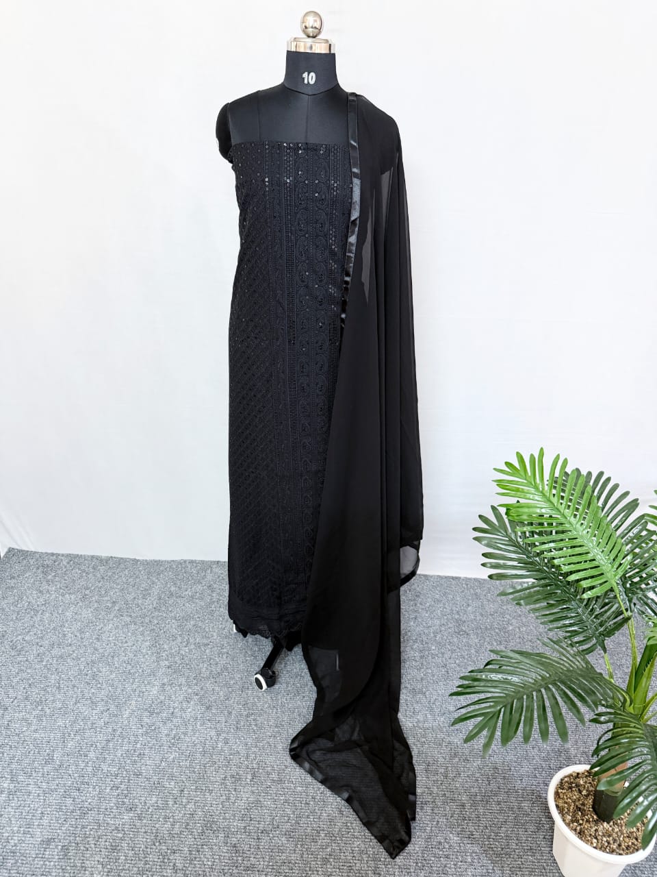 LS0045 Unstitched Salwar Material