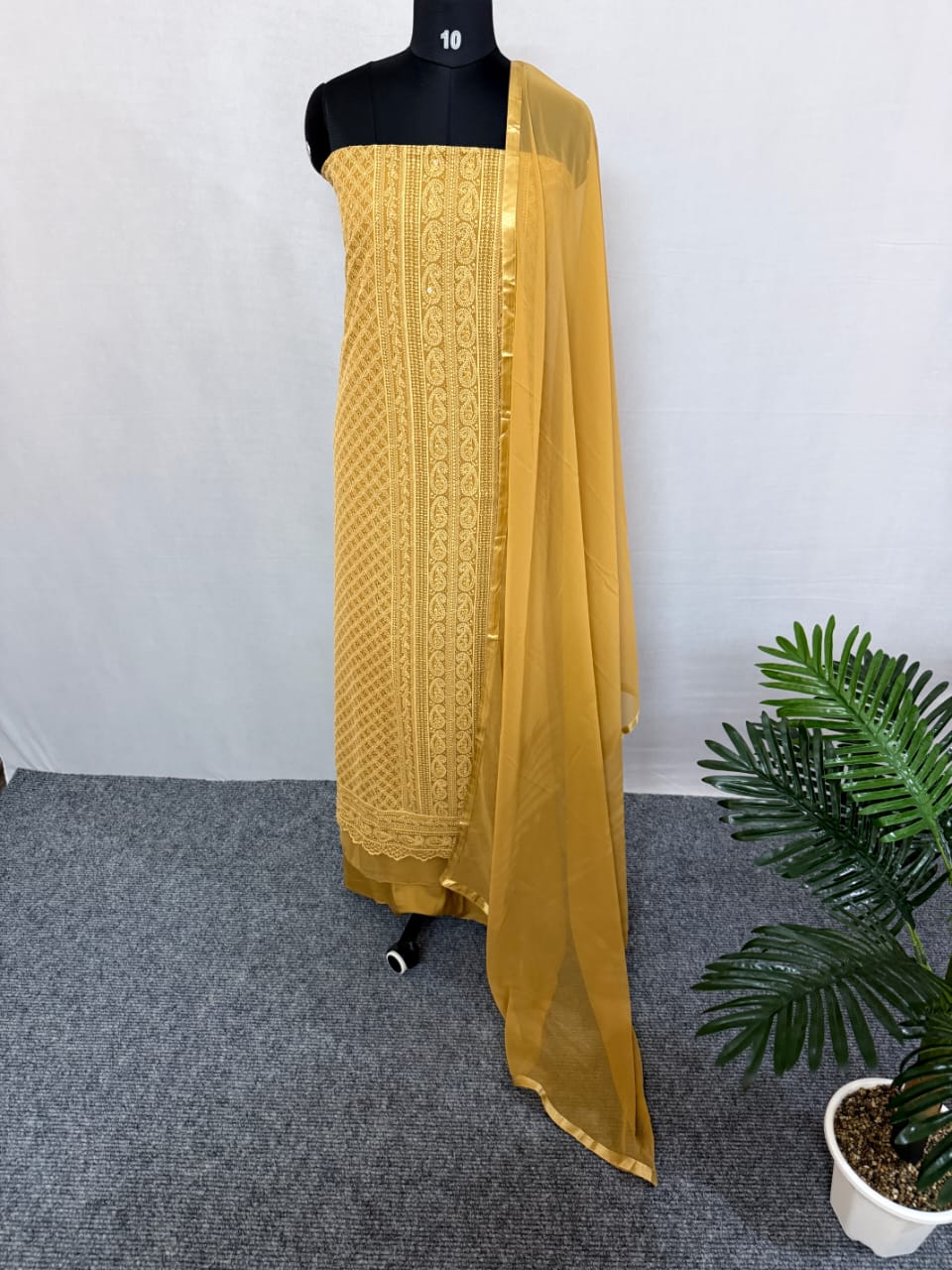 LS0042 Unstitched Salwar Material