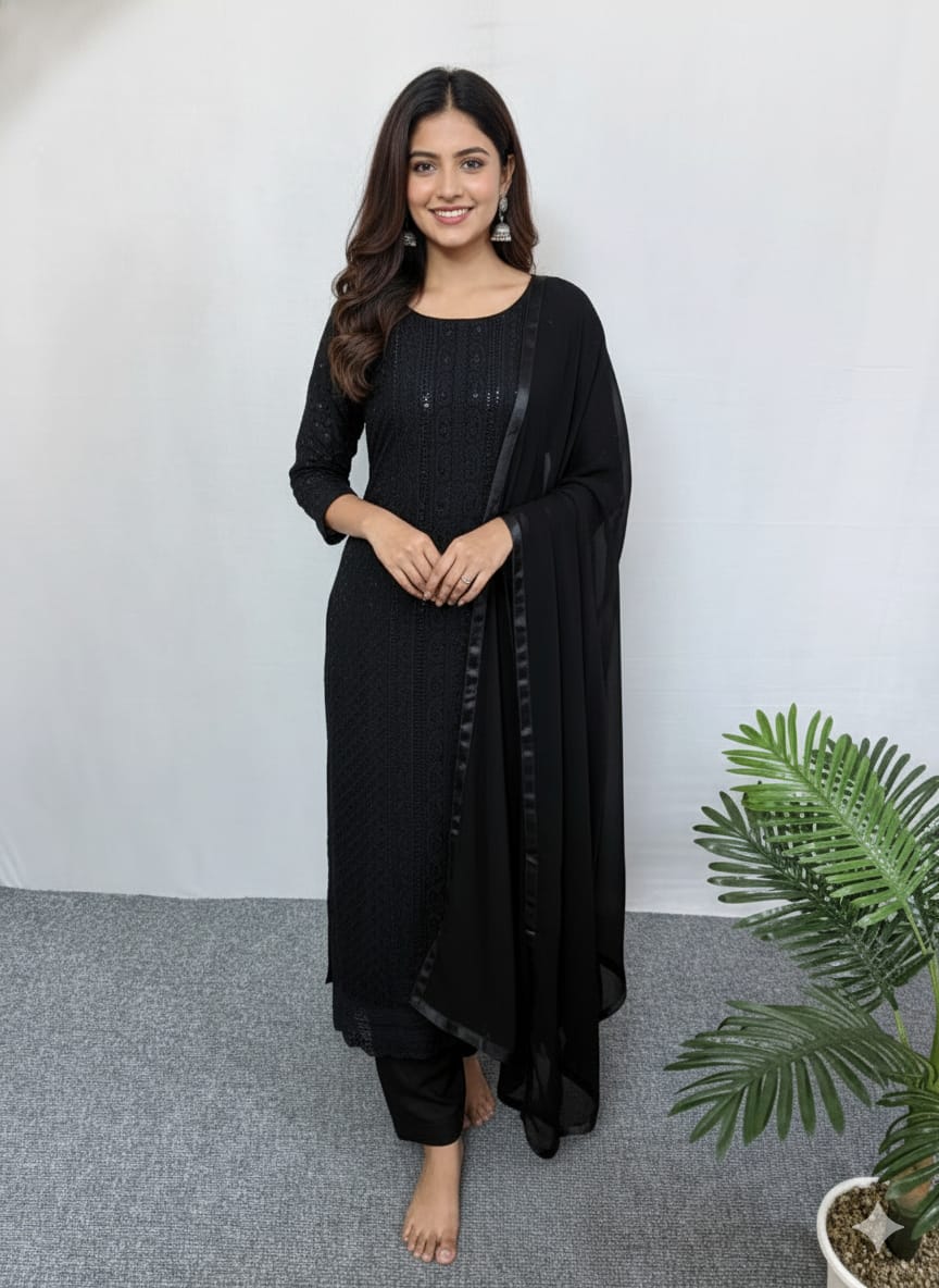 LS0045 Unstitched Salwar Material