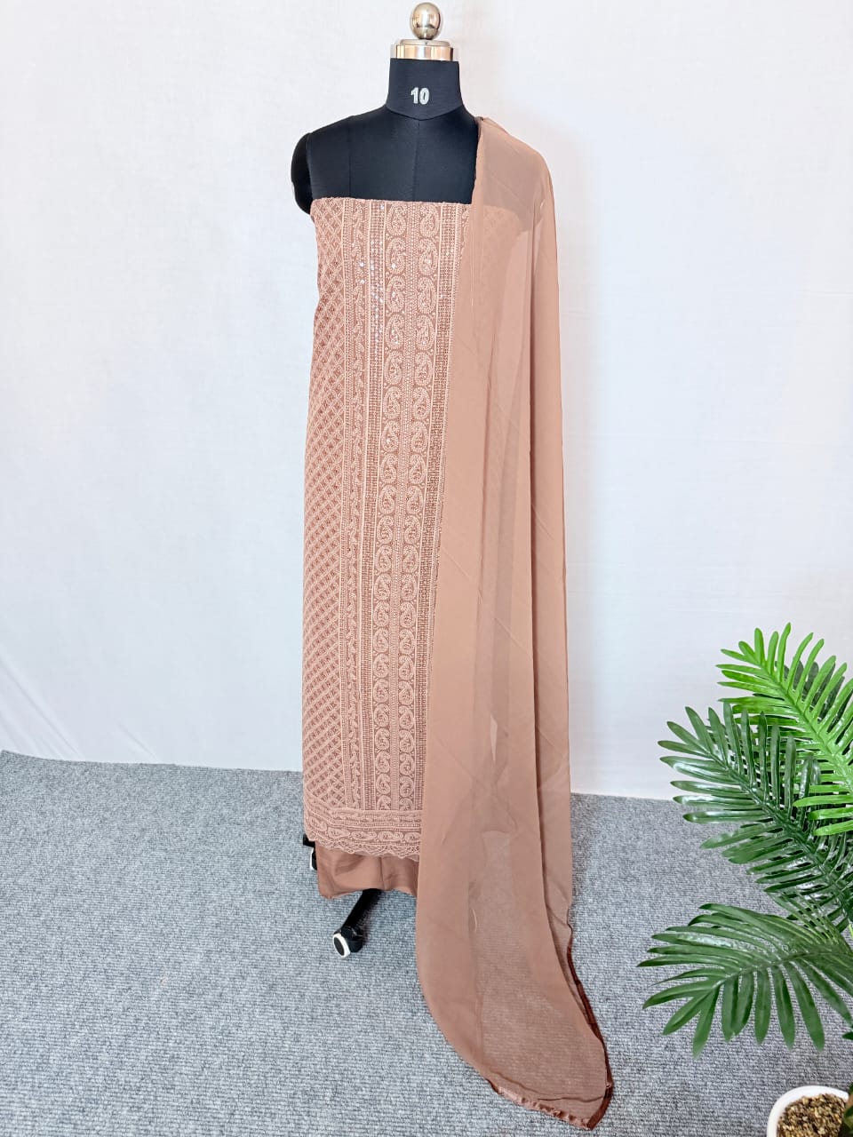 LS0046 Unstitched Salwar Material