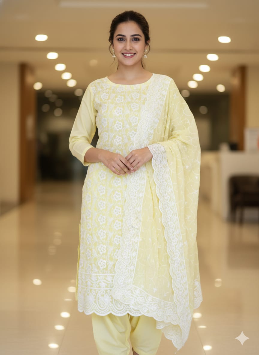 LS0030 Unstitched Salwar Material