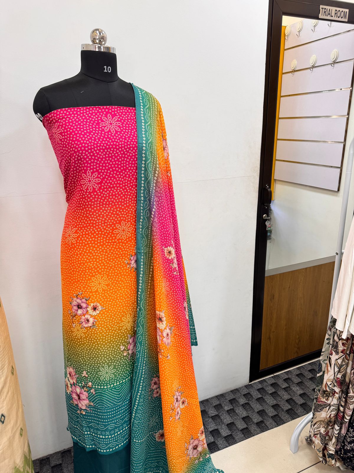 LS0065 Unstitched Party Wear Salwar Material