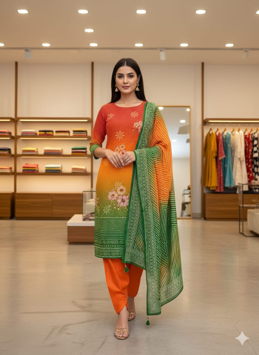 LS0064 Unstitched Salwar Material