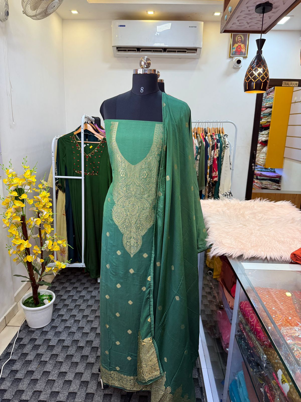 LS0005 - BANARASI UNSTITCHED SALWAR MATERIAL