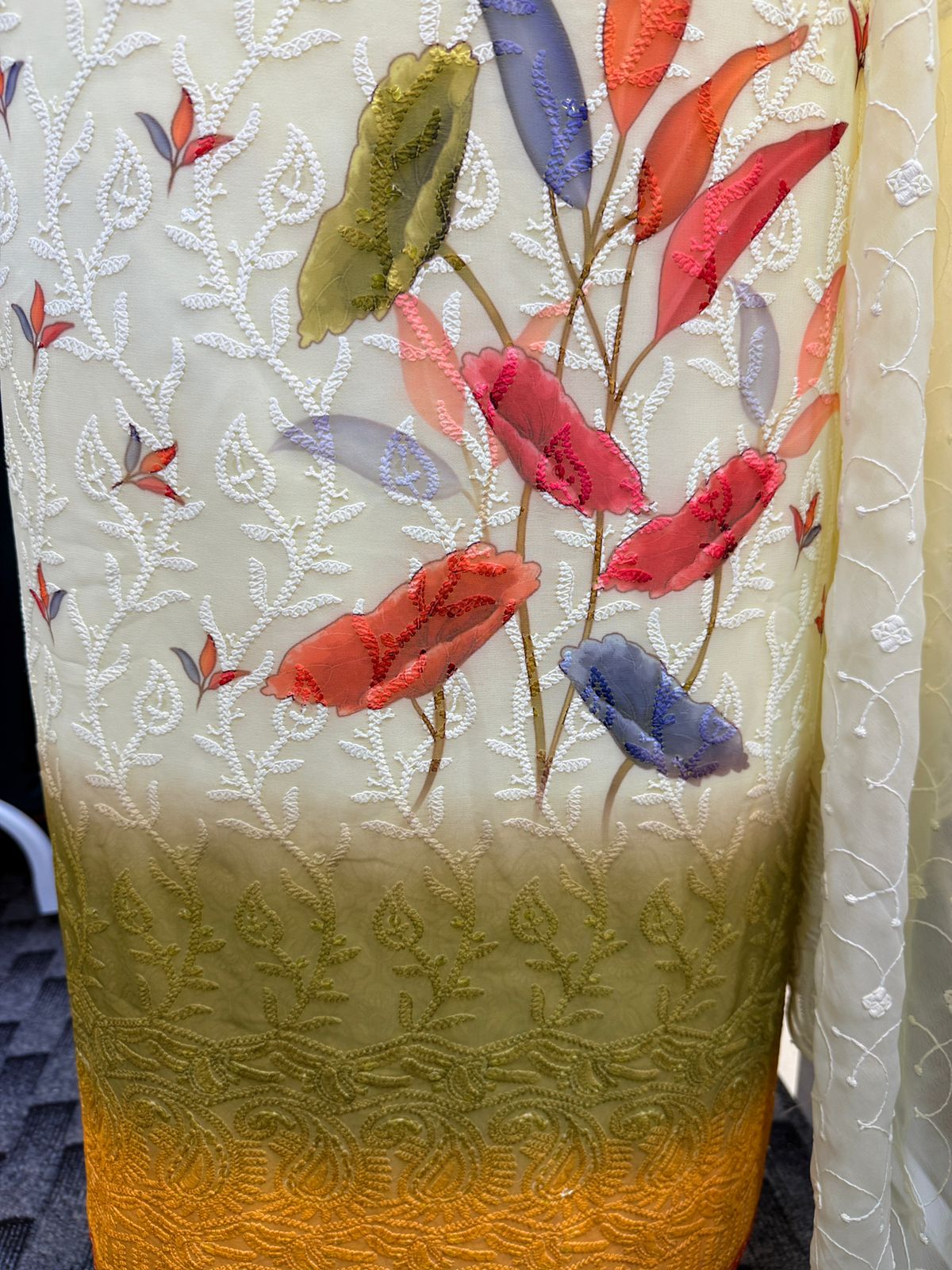 LS0004 - PARTYWEAR UNSTITCHED SALWAR MATERIAL