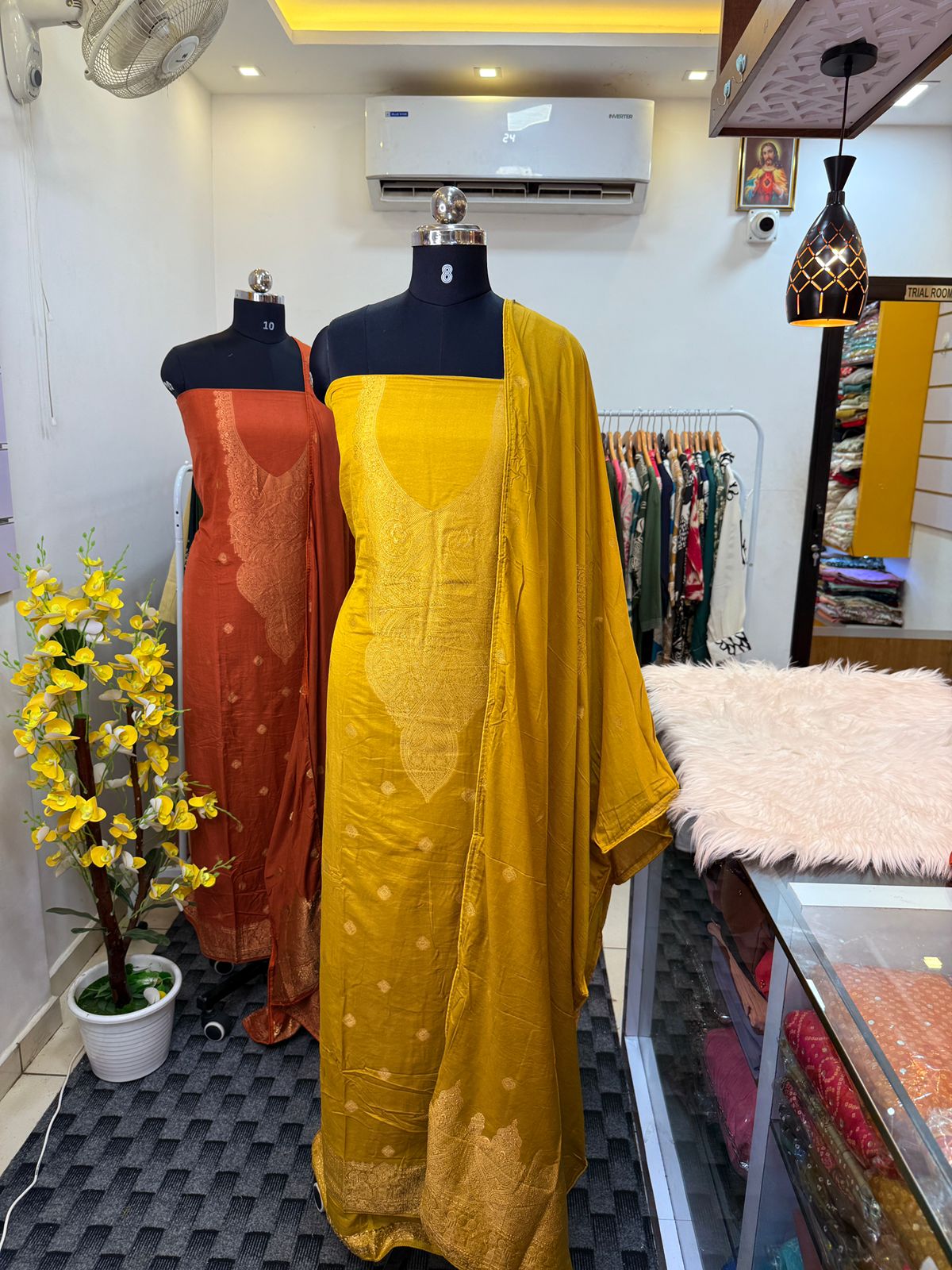 LS0005 - BANARASI UNSTITCHED SALWAR MATERIAL