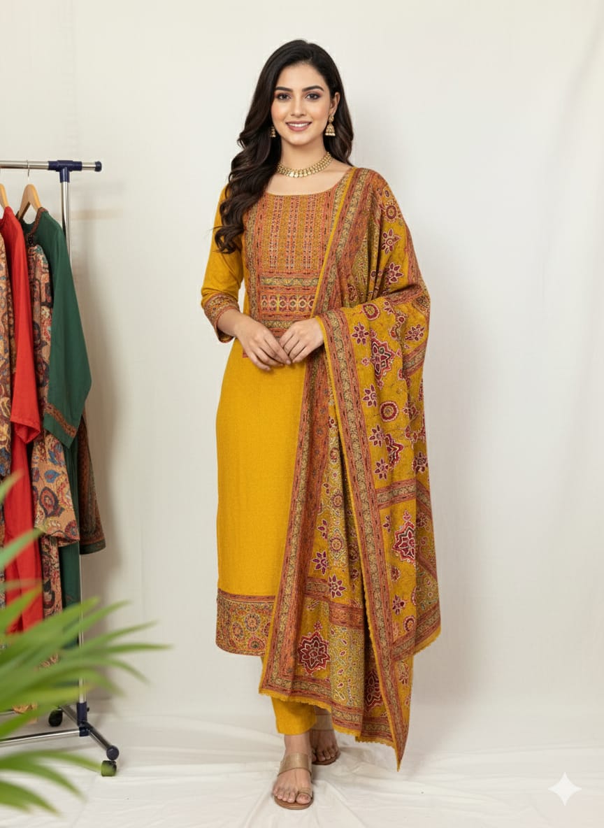 LS0026 Unstitched Salwar Material