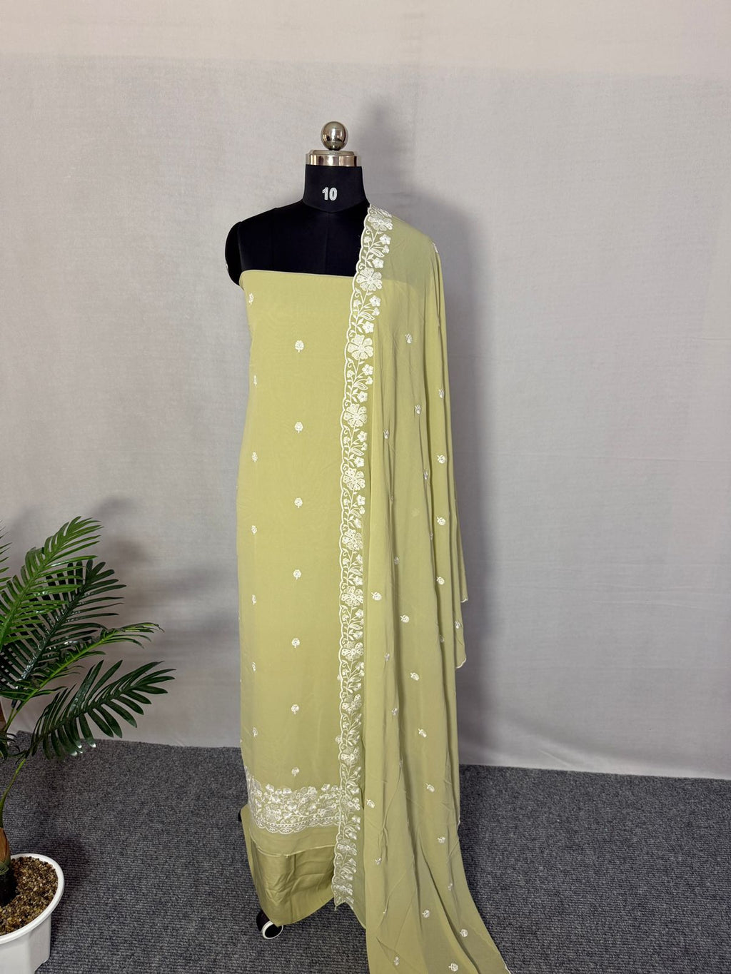 LS0059 Party Wear Unstitched Salwar Material