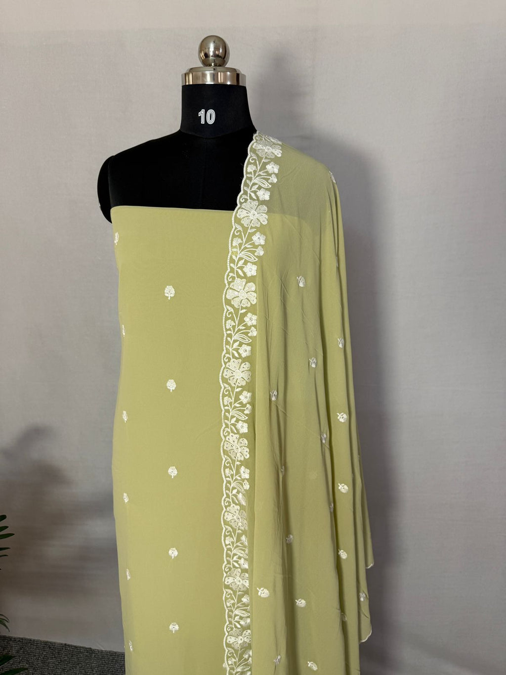 LS0059 Party Wear Unstitched Salwar Material