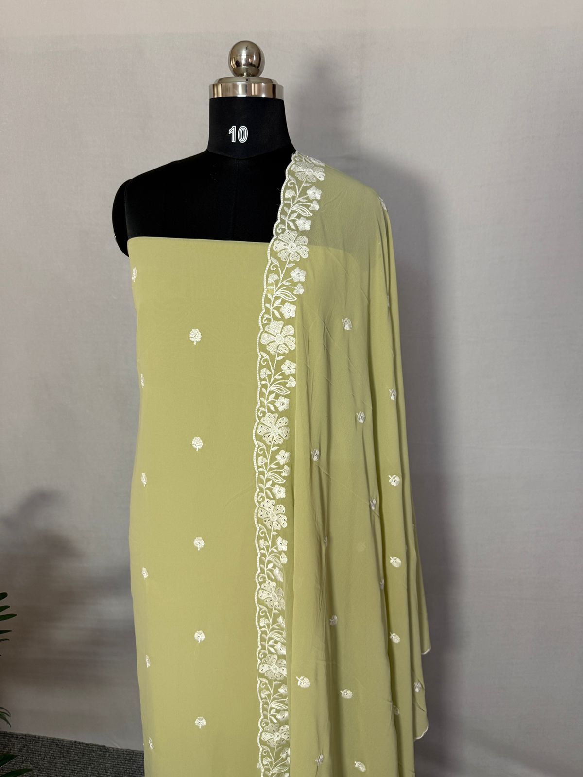 LS0059 Party Wear Unstitched Salwar Material