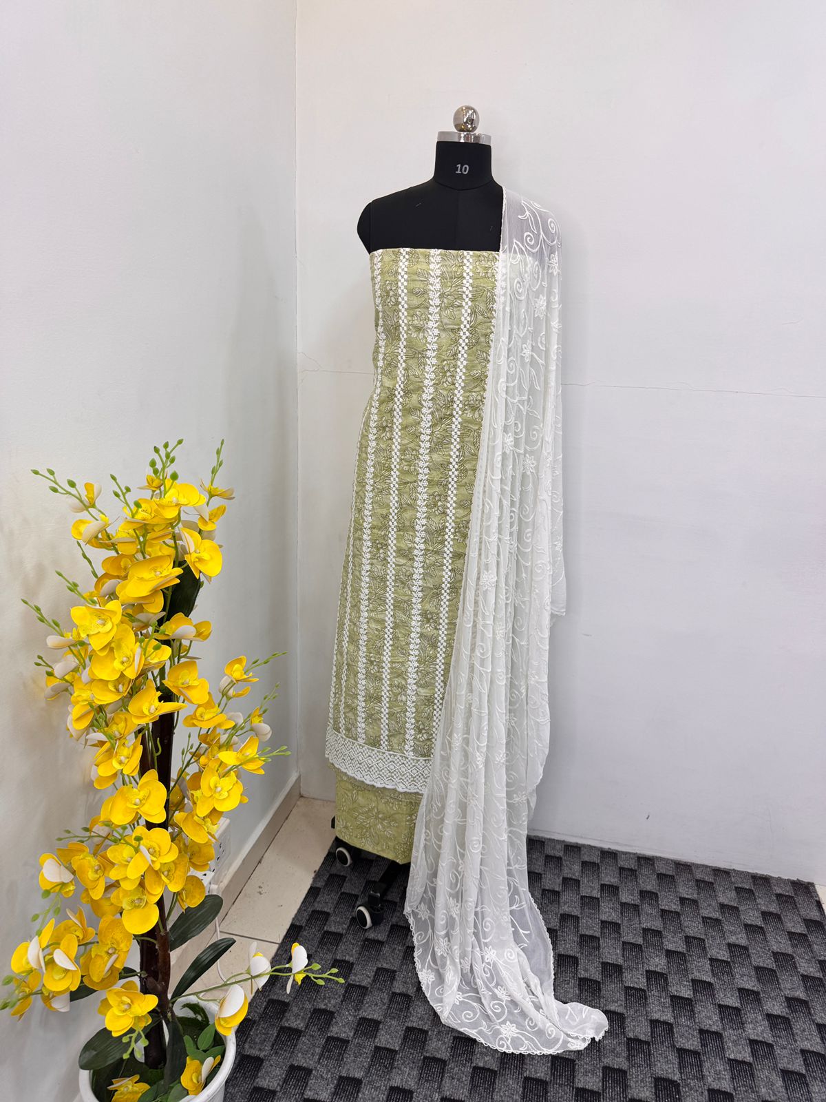 LS0035 Unstitched Salwar Material