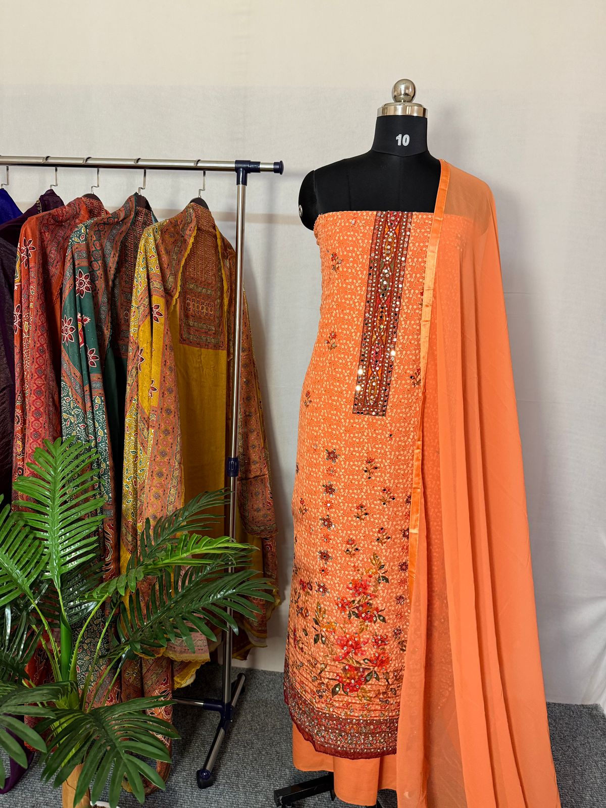 LS0018 UNSTITCHED SALWAR MATERIAL