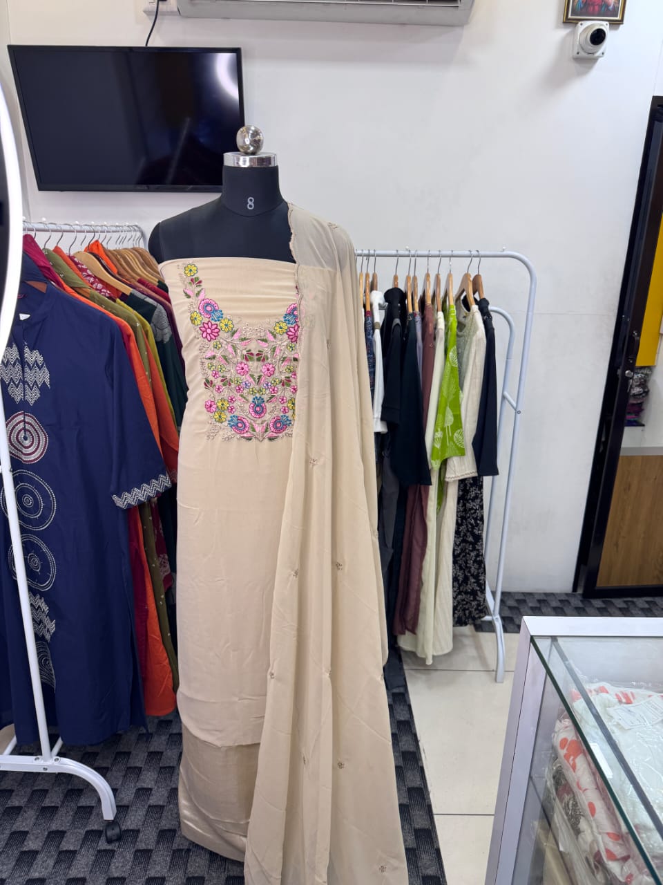 LS0126 - Unstitched Salwar Material