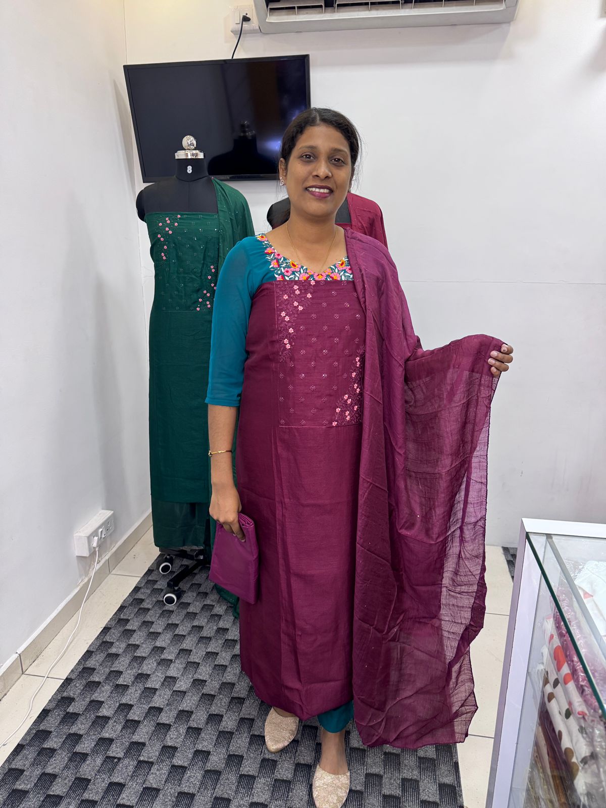 LS0127 - Unstitched Salwar Material