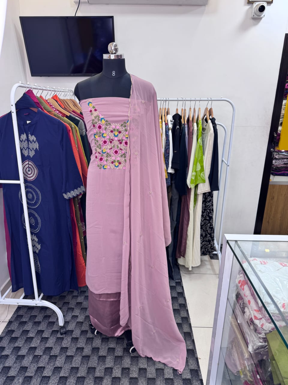 LS0125 - Unstitched Salwar Material