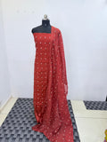 LS0158 Mul Chandheri Unstitched salwar material
