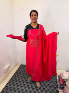 LS0201 Unstitched Salwar Material