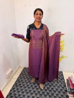 LS0201 Unstitched Salwar Material