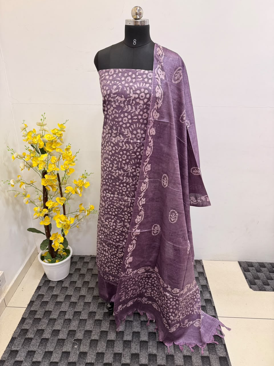 LS0159 Premium Batik print Unstitched Salwar Material