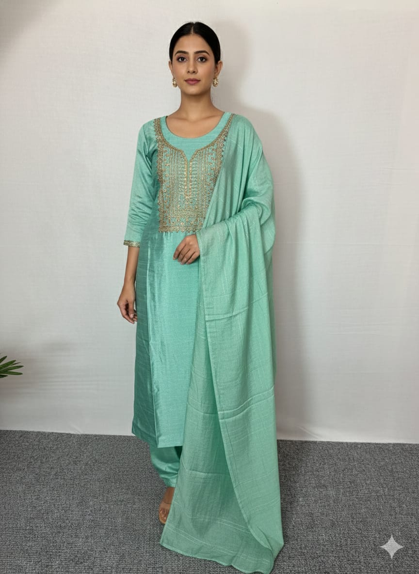 LS0057 Unstitched Salwar Material