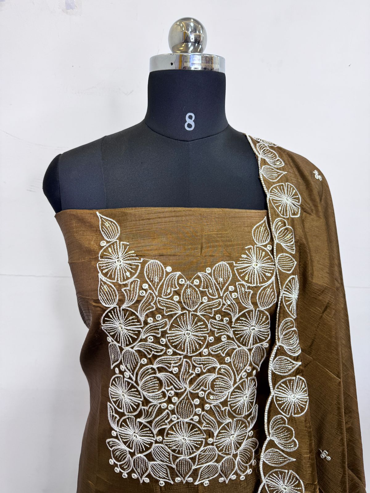 LS0172 CoCo silk Unstitched salwar Material
