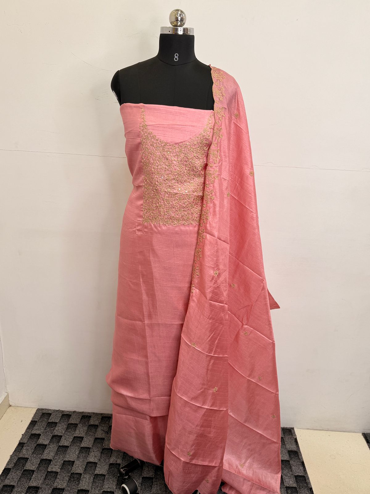 LS0177 CoCo silk Unstitched Salwar Materials