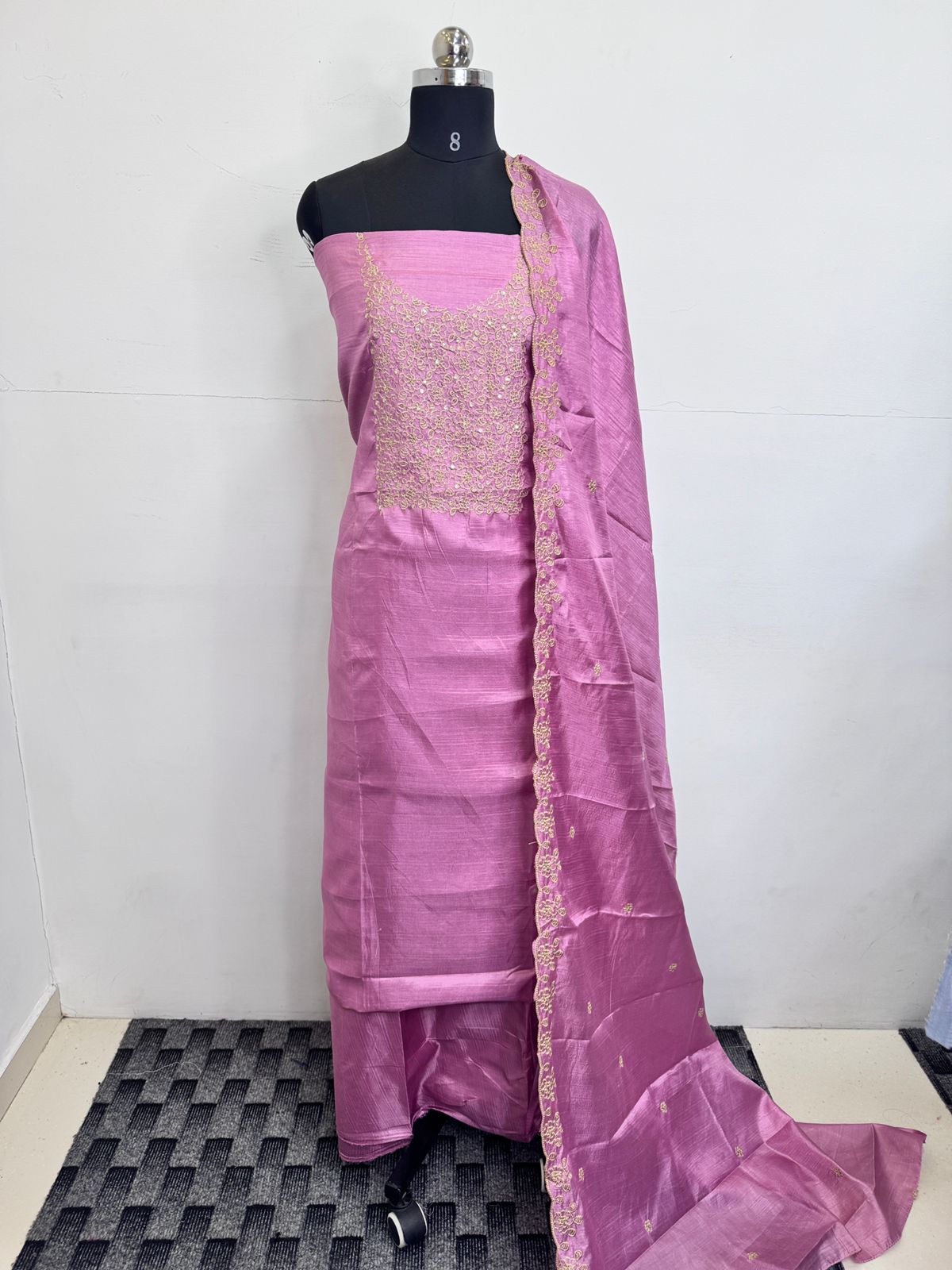 LS0177 CoCo silk Unstitched Salwar Materials