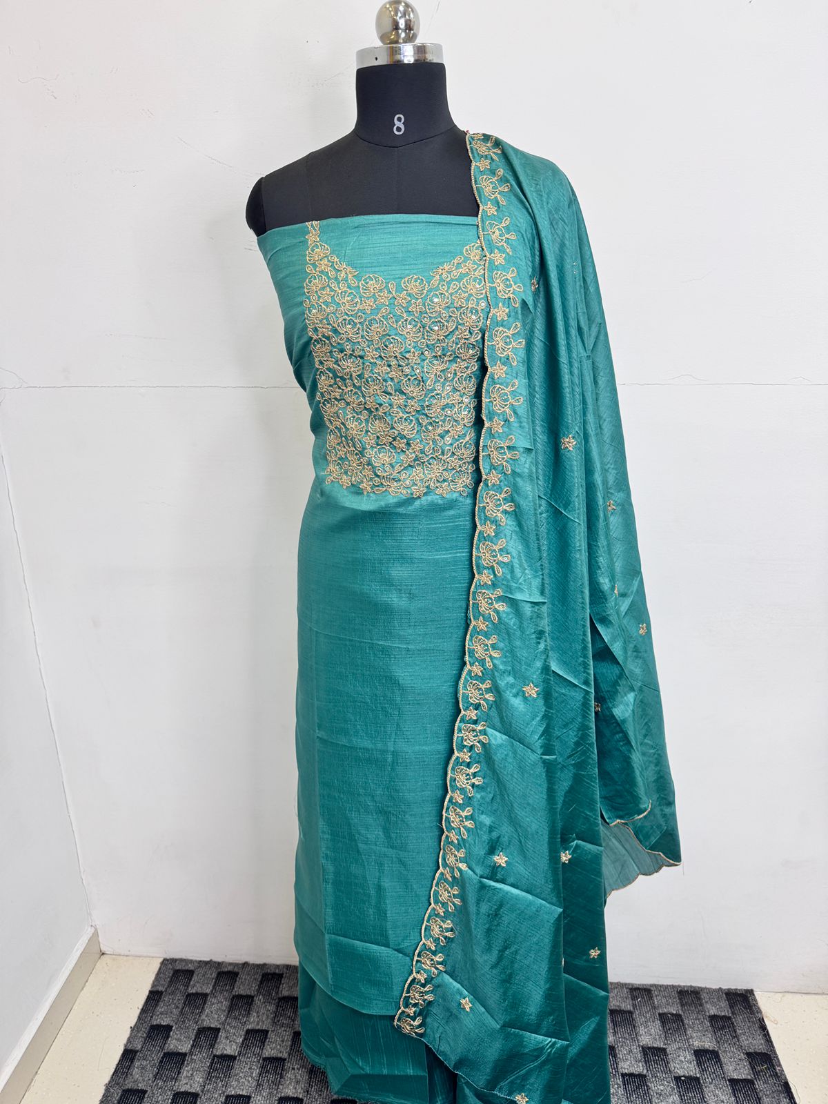LS0170 CoCo Silk Unstitched salwar Material