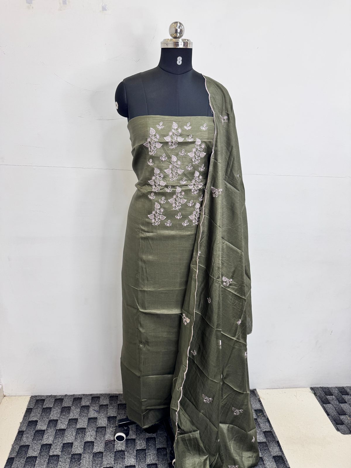LS0171 Coco Silk unstitched salwar materials