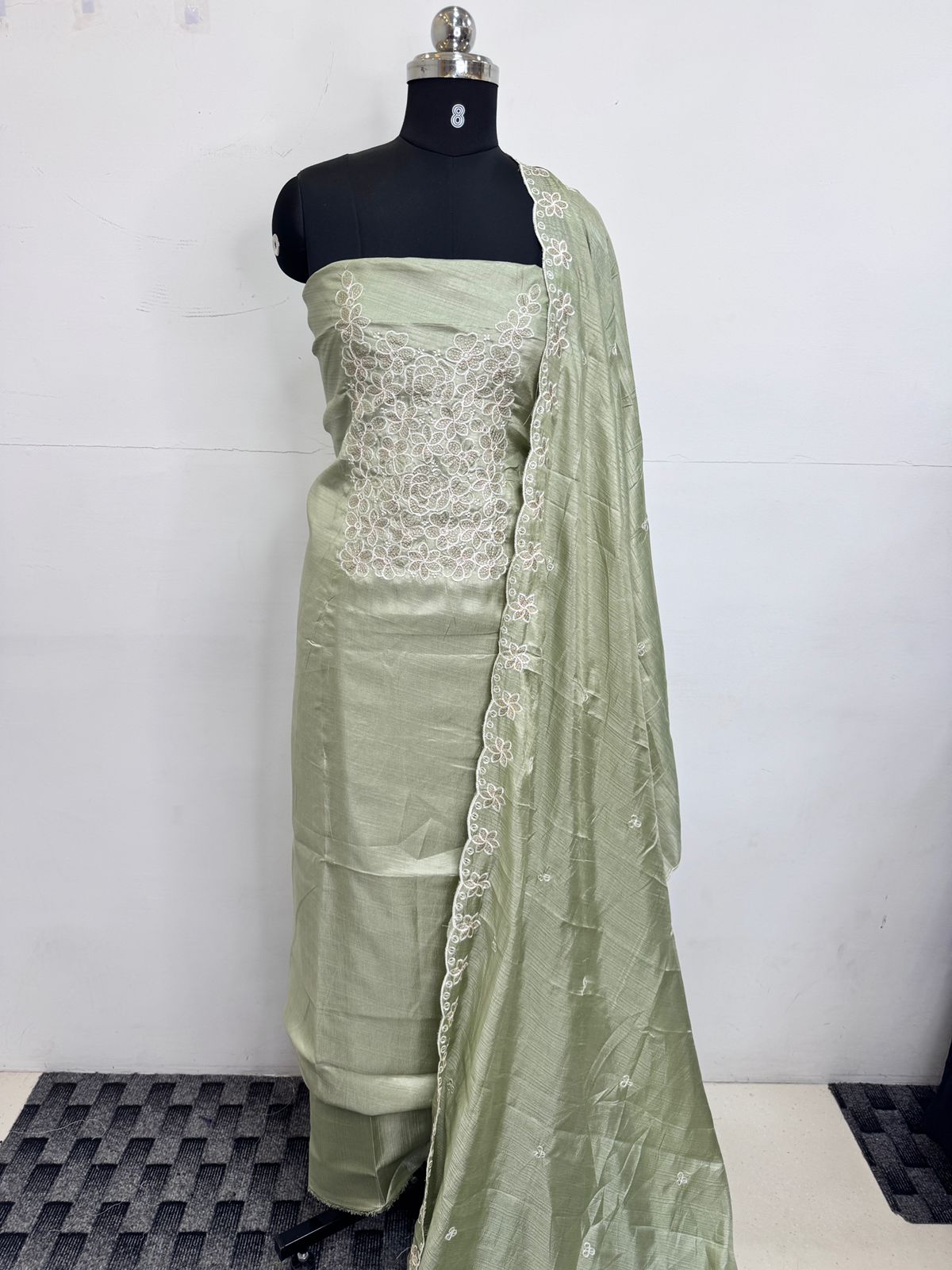 LS0176 CoCo Silk Unstitched Salwar Material