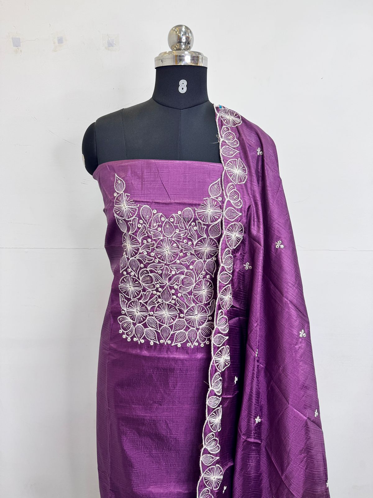 LS0172 CoCo silk Unstitched salwar Material