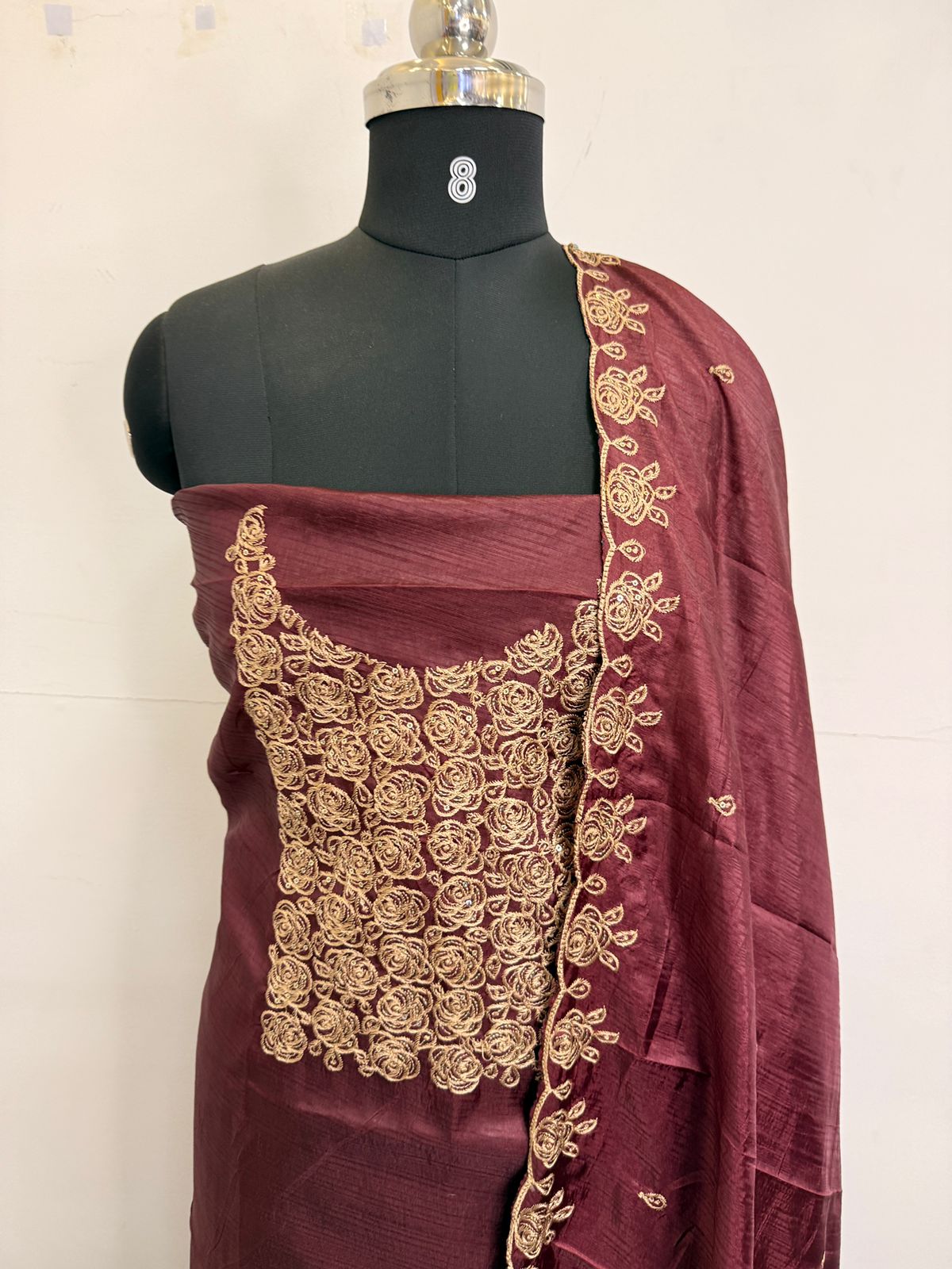 LS0173 CoCo silk Unstitched Salwar Material