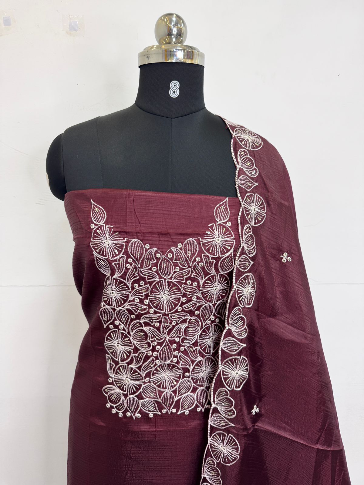 LS0172 CoCo silk Unstitched salwar Material