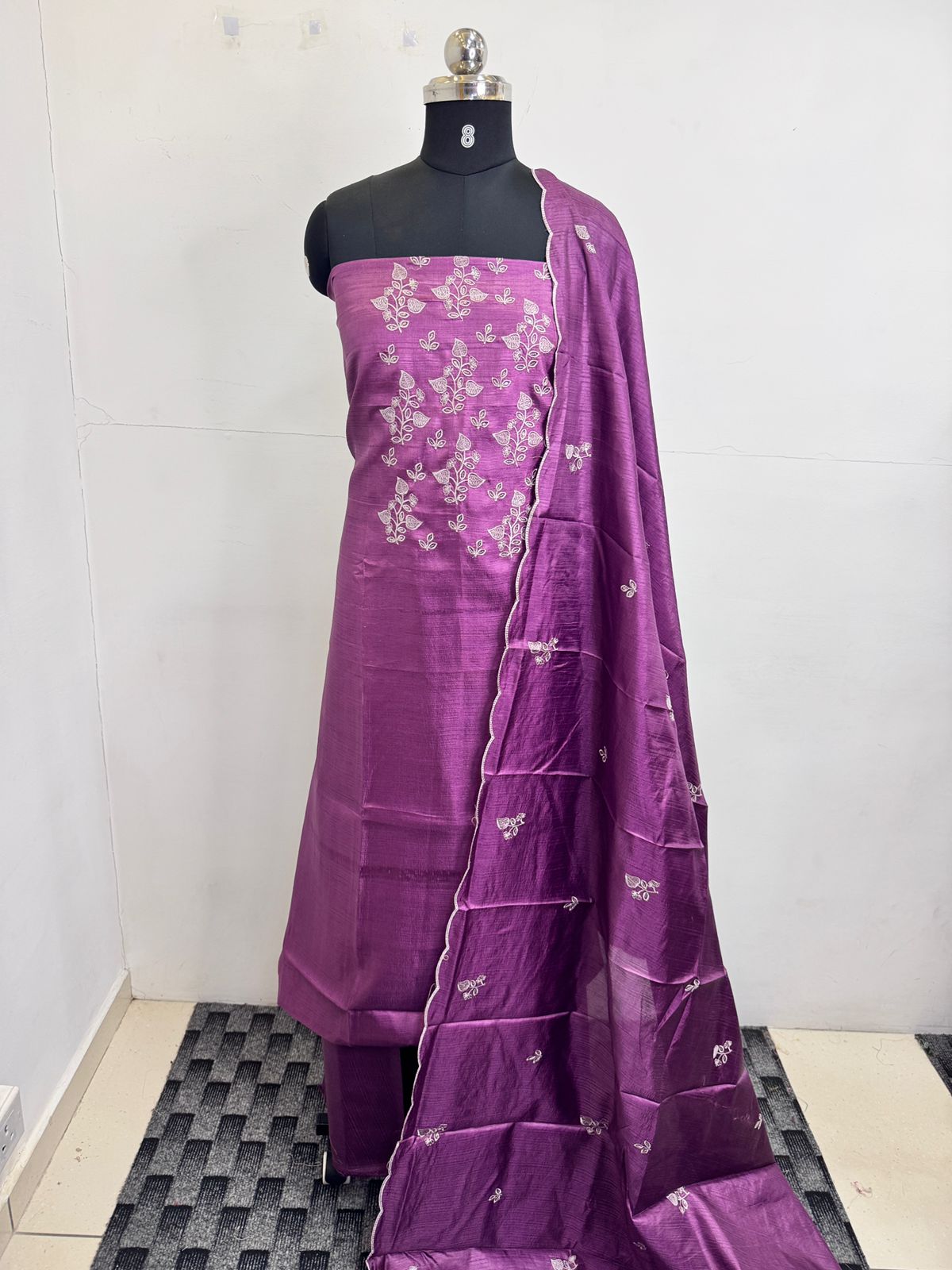 LS0171 Coco Silk unstitched salwar materials