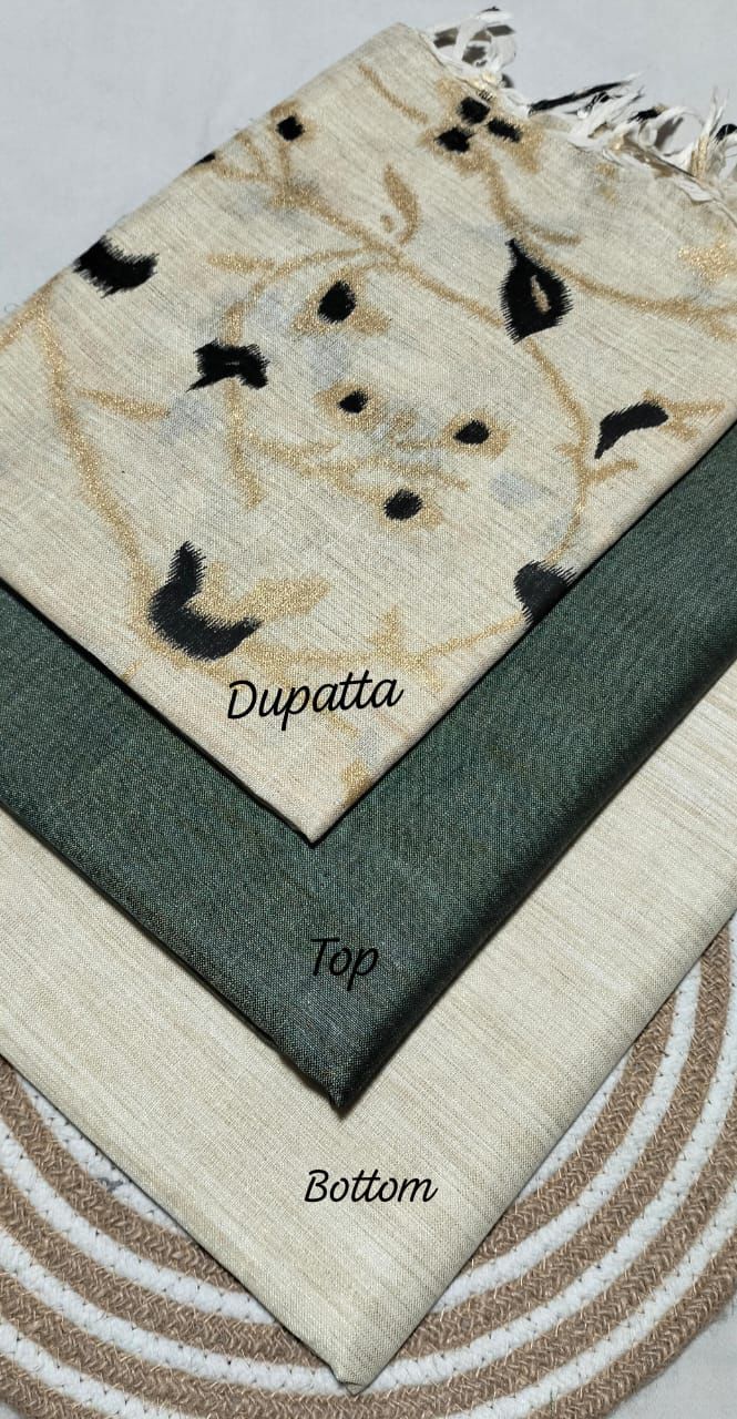LS0180 Semi Katan Unstitched Salwar Materials