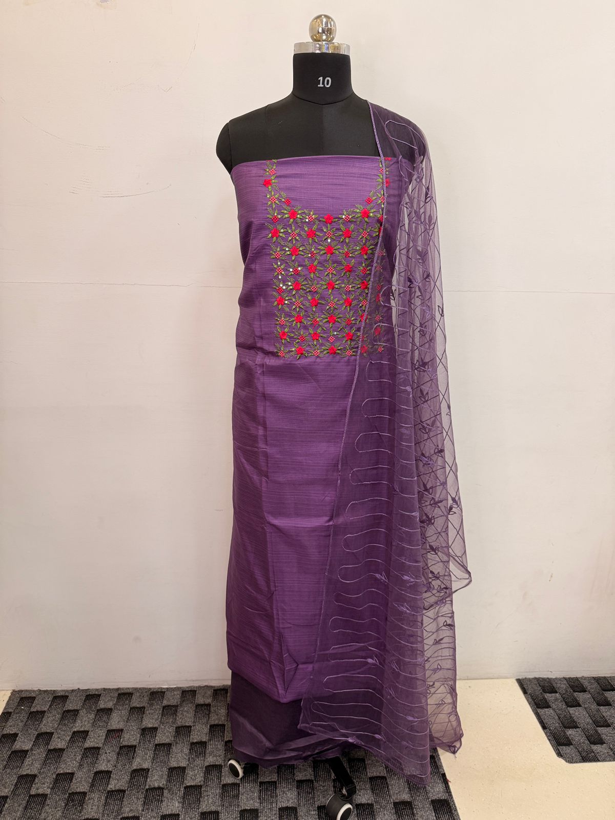 Ls0186 Clearance Unstitched Salwar Material